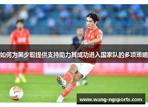 如何为吴少聪提供支持助力其成功进入国家队的多项策略